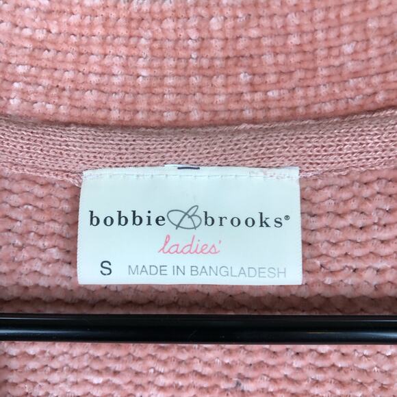 Bobbie Brooks Womens Sweater Pink Cardigan Soft Knitted Comfort Warmth Small - Picture 4 of 11
